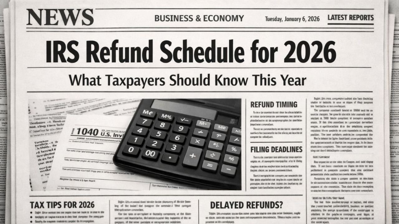 IRS Refund Schedule for 2026: What Taxpayers Should Know This Year