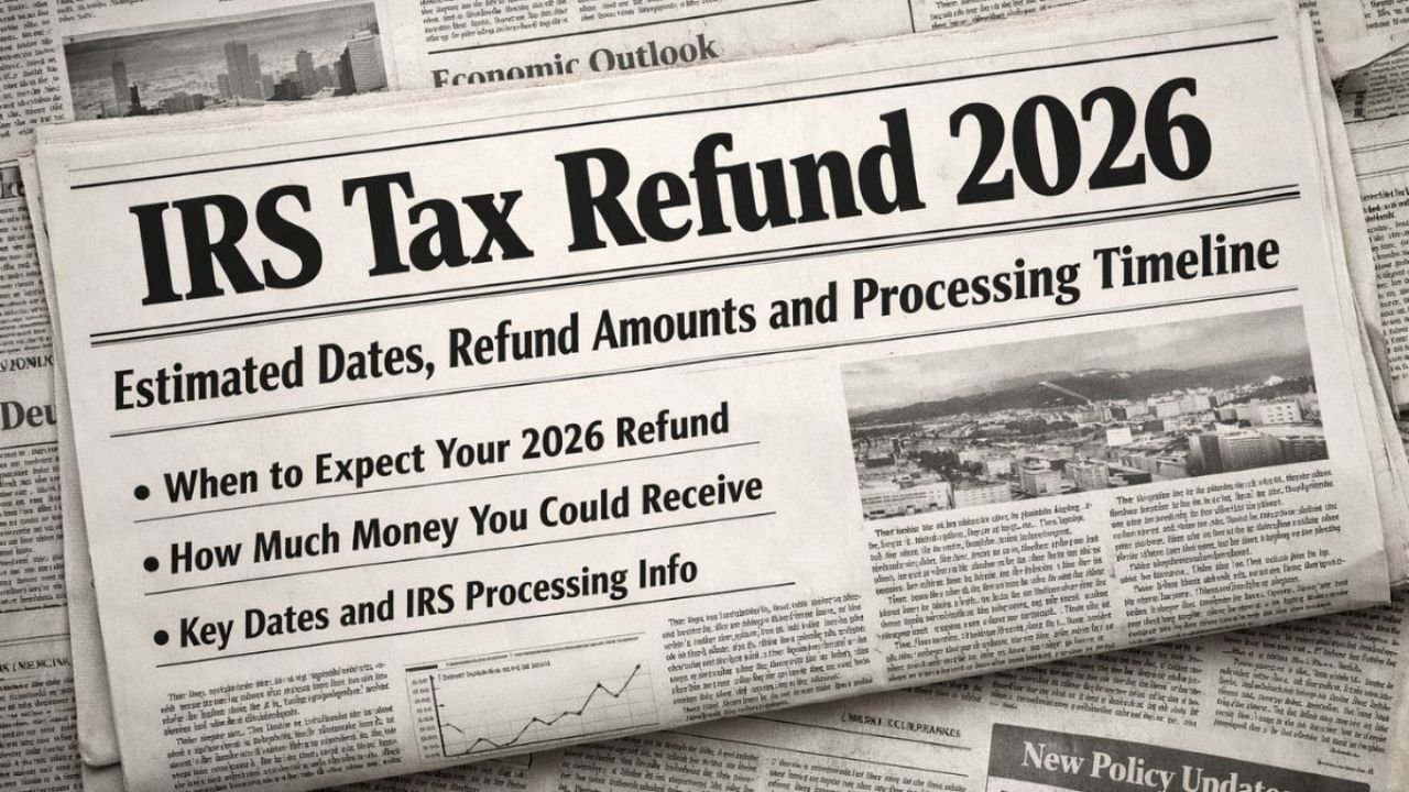 IRS Tax Refund 2026 Estimated Dates, Refund Amounts, and Processing Timeline